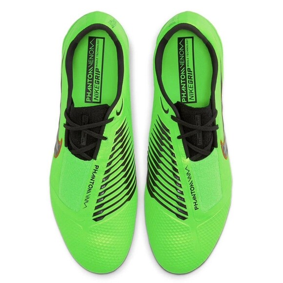 New Nike Phantom Venom Elite FG Green Strike Black Size 7/8.5W AO7540-306